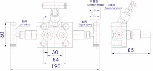 SF-2B一体化三阀组